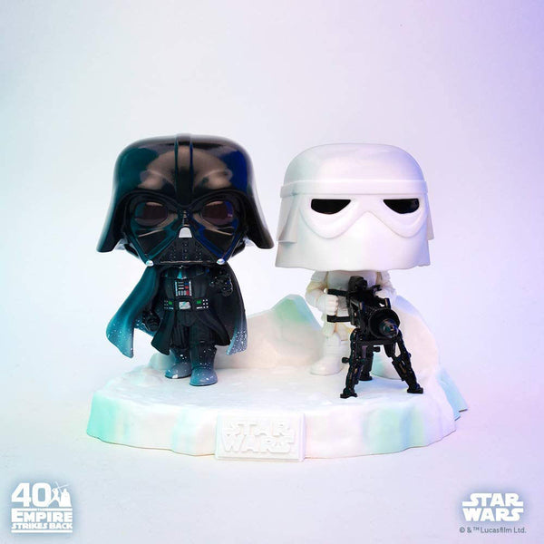 Funko Pop! Deluxe: Darth Vader and Snowtrooper - Amazon Exclusive