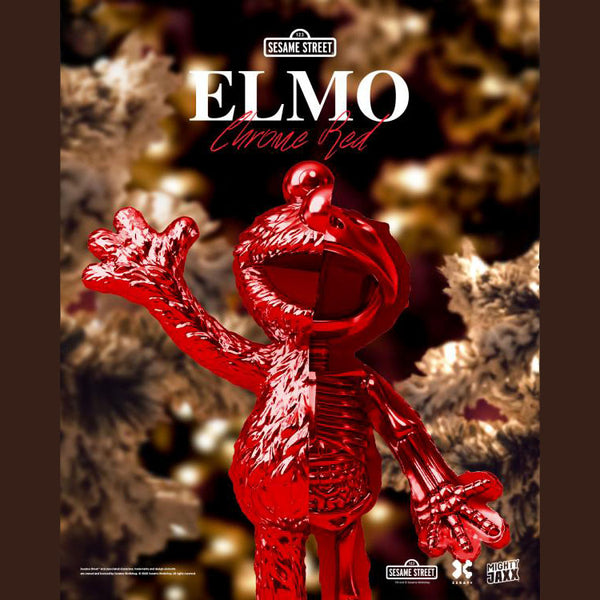 Sesame Street XXRAY Plus Elmo (Red Chrome Edition) Figure