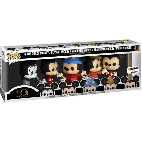 Funko Pop! Disney Archives - Mickey Mouse 5 Pack, Amazon Exclusive