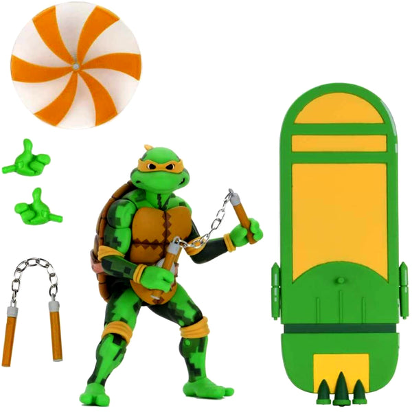TMNT: Turtles in Time Wave 2 - Michelangelo Figure