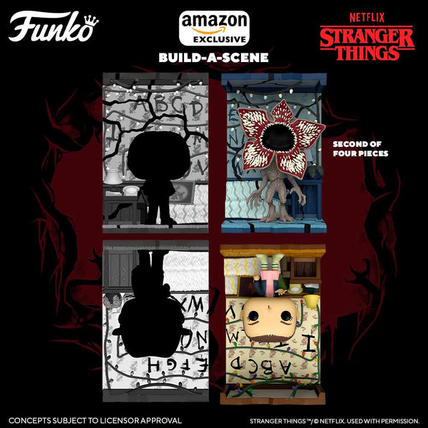 Funko Pop! Deluxe: Stranger Things Build A Scene - Demogorgon (Amazon Exclusive) Figure 2 of 4