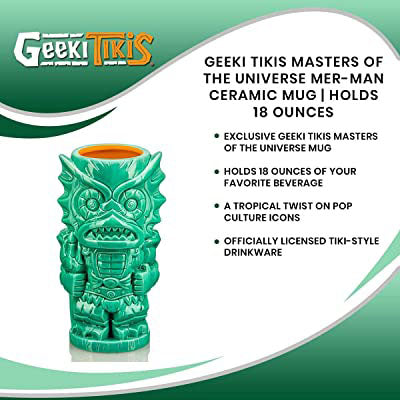 Masters of the Universe Mer-Man Geeki Tiki