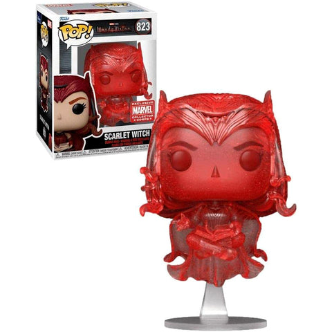 Funko POP! Marvel Collector Corps Exclusiva Bruja Escarlata #823