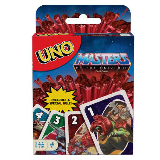 Masters of the Universe Origins UNO Card Game