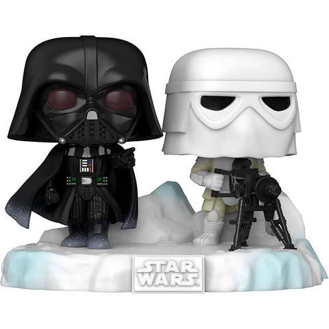 Funko Pop! Deluxe: Darth Vader and Snowtrooper - Amazon Exclusive