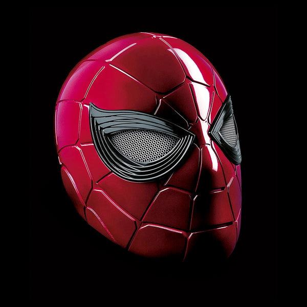 Spider Electronic Helmet with Glowing Eyes, 6 Light Settings and Adjustable Fit