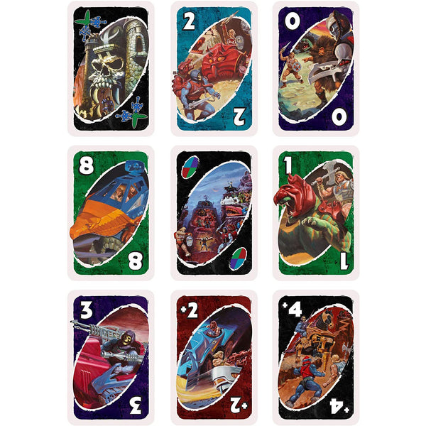 Masters of the Universe Origins UNO Card Game