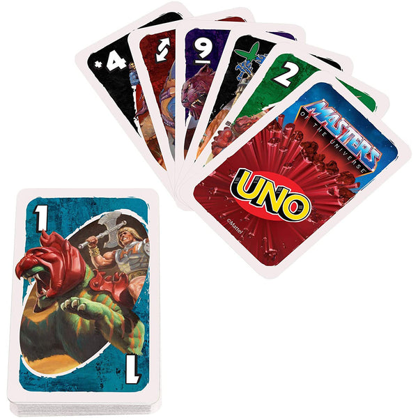 Masters of the Universe Origins UNO Card Game