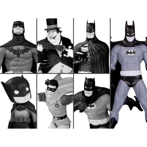 Batman Black and White Mini Figure Box Set #4