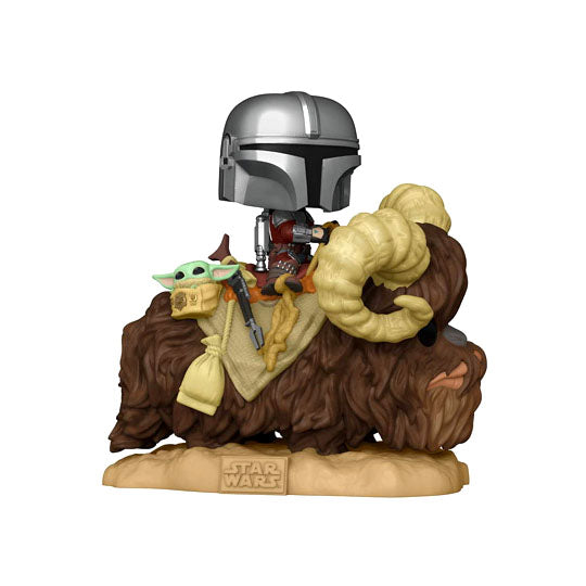 Funko Pop! Deluxe:The Mandalorian & The Child on Bantha
