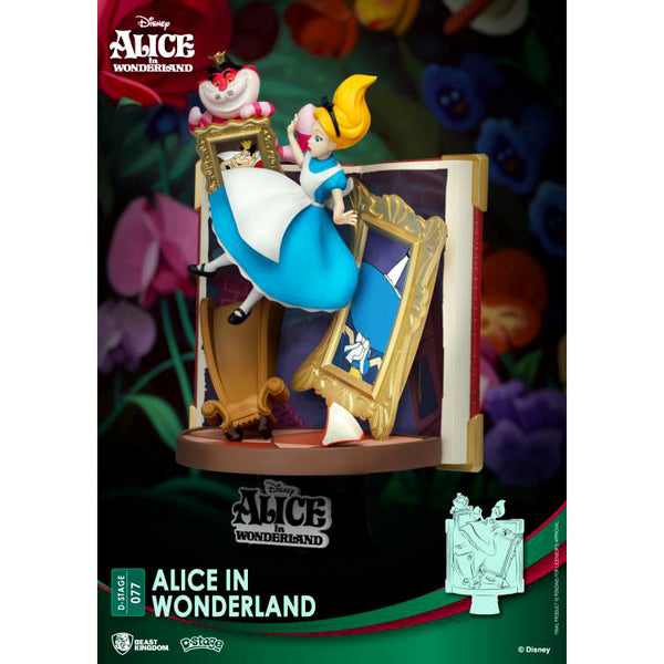 Alice in Wonderland Disney Storybook D-Stage DS-077 Alice Statue