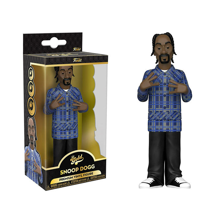 Funko Pop! Snoop Dogg Gold 5-Inch Premium Vinyl Figure