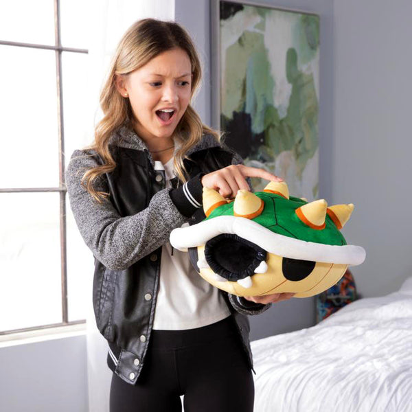 Super Mario Club Mocchi- Mocchi- Bowser Shell Mega 15-Inch Plush