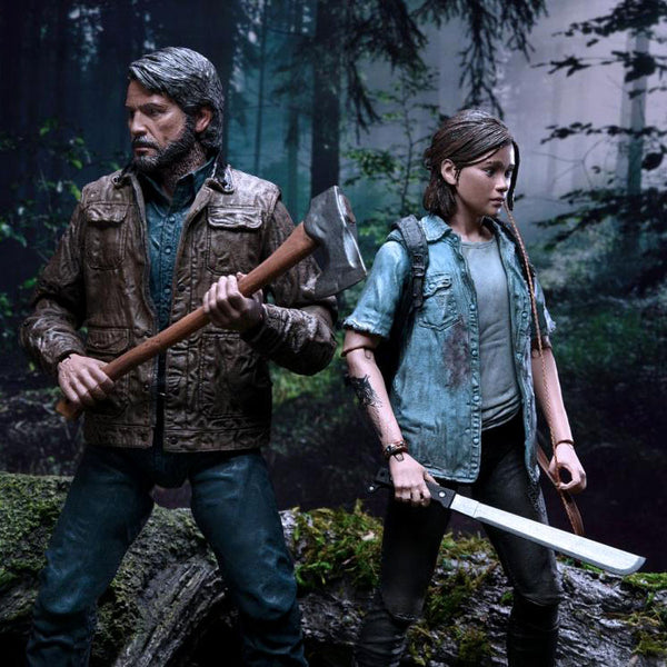 The Last of Us Part II Ultimate Joel and Ellie Action Figure Two-Pack