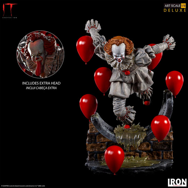Pennywise Deluxe Art Scale 1/10 – IT Chapter Two