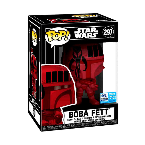 Funko POP : Futura Boba Fett (Red) - 2020 Wondercon Exclusive