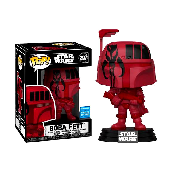 Funko POP : Futura Boba Fett (Red) - 2020 Wondercon Exclusive