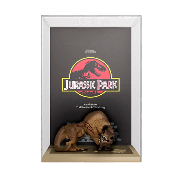 Funko Pop! Jurassic Park Poster Tyrannosaurus Rex & Velociraptor #03