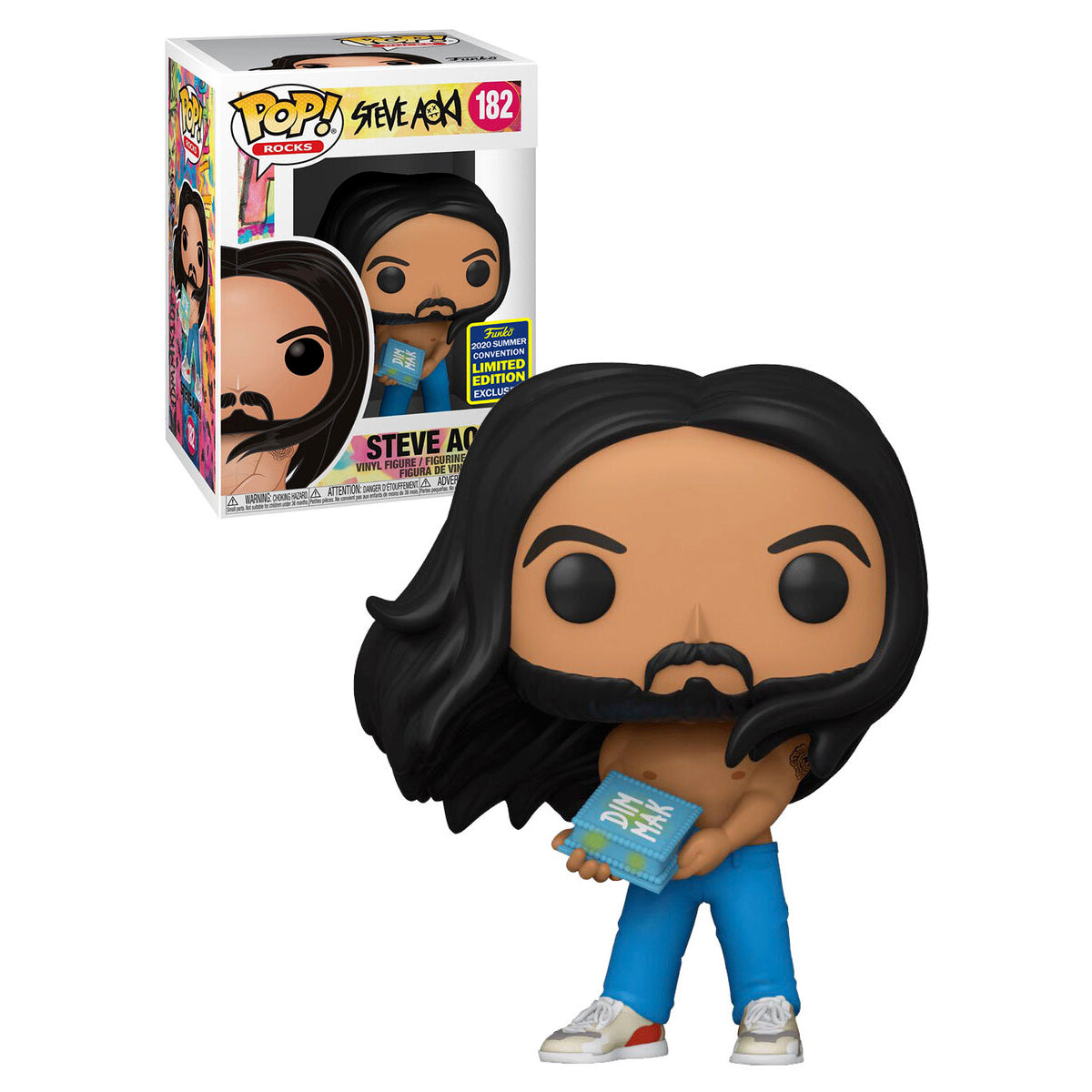 Funko Pop! Rocks : Steve Aoki -SDCC 2020 Toy Tokyo Exclusive