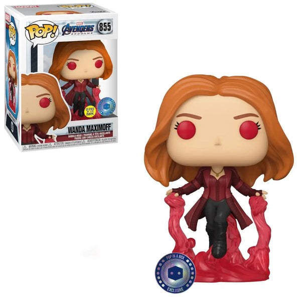 Funko Pop Avengers Endgame Wanda Maximoff Glow in the Dark