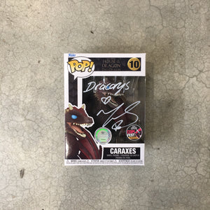 Funko Pop! House of the Dragon CARAXES - Comfest exclusive - Signed by Matt Smith at MEFCC 2023-  Authenticated by Comicave