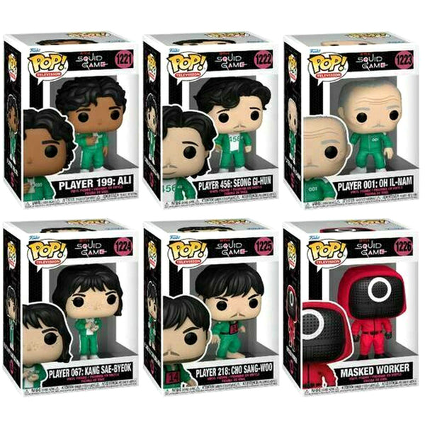 Funko Pop! Squid Game Bundle (Set of 6)