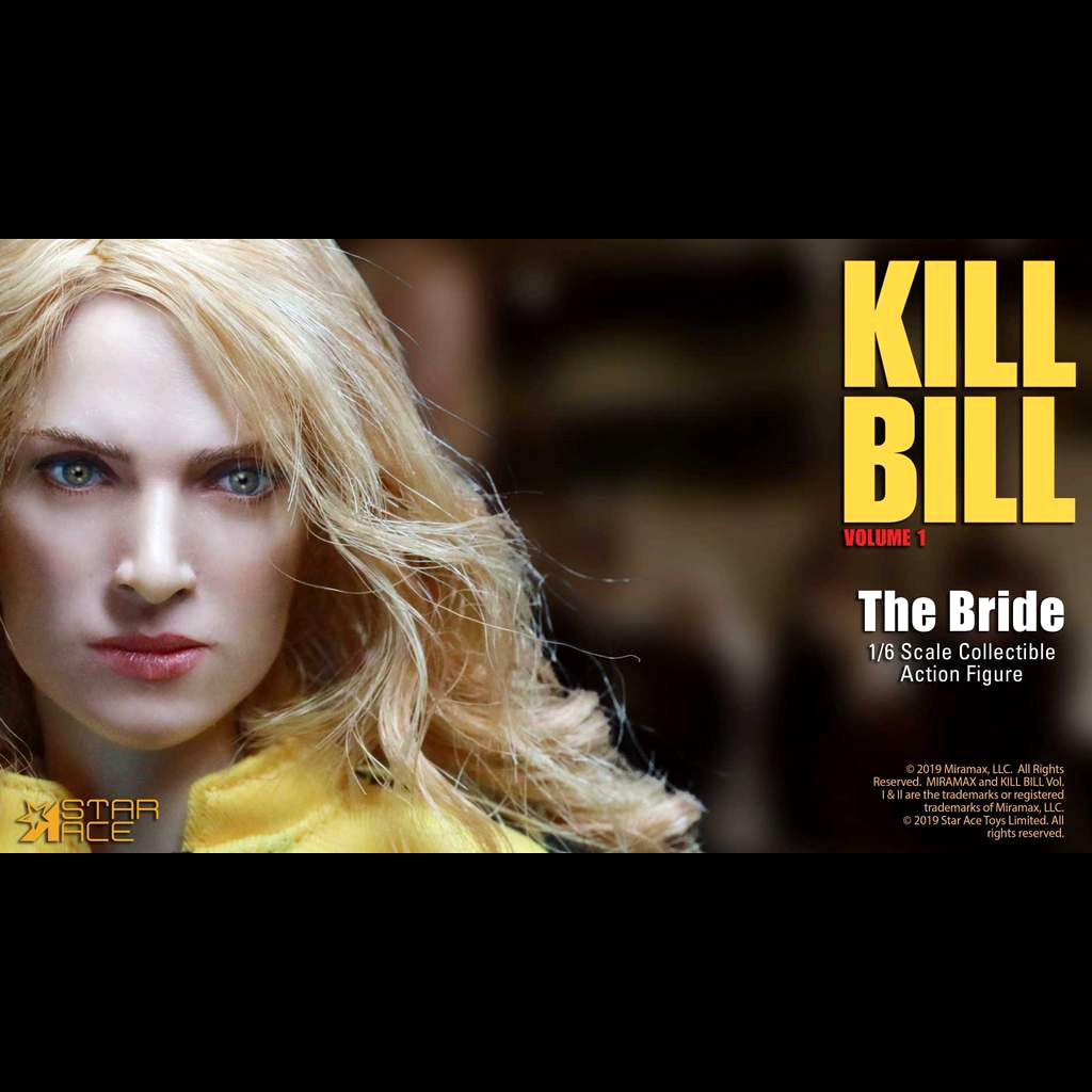Kill Bill: The Bride 1:6 Scale Figure - Star Ace – Head Space