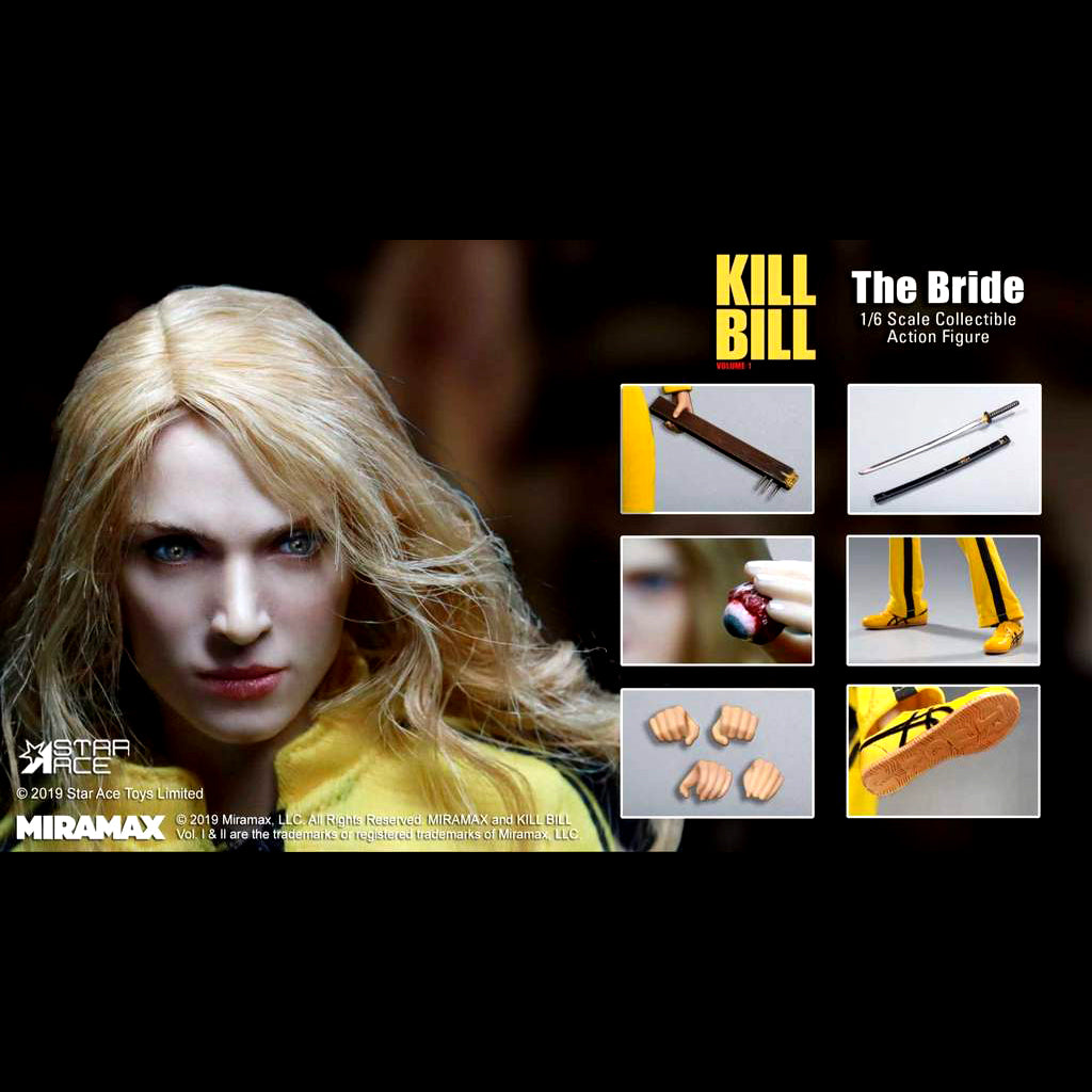 Kill Bill: The Bride 1:6 Scale Figure - Star Ace – Head Space