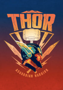 Thor Poster - " Printed on Steel "