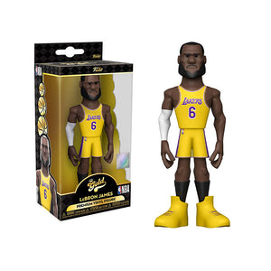 NBA: Lakers Gold LeBron James 12-Inch Premium Vinyl Figure