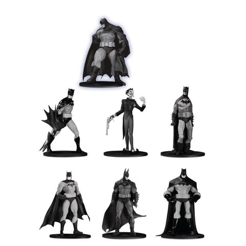 Batman Black and White Mini Figure Box Set #3