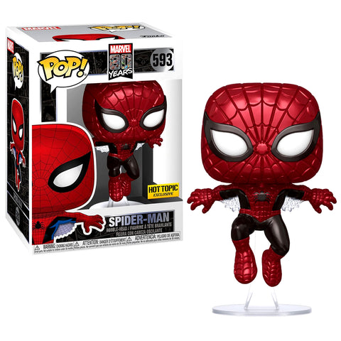Funko Marvel 80 Years Pop! First Appearance Spider-Man (Metallic)