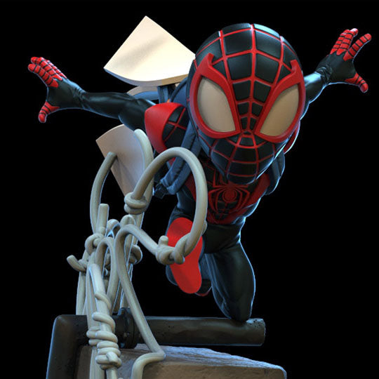 Marvel Q-Fig Elite Spider-Man: Miles Morales Diorama