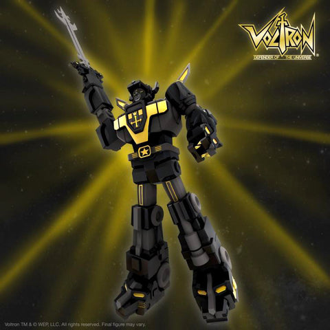 Voltron: Defender of the Universe Ultimates! Voltron (Galaxy Black) Figure