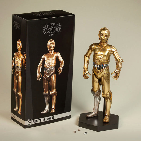 C-3PO by Sideshow Collectibles signed by Anthony Daniels