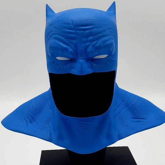 The Dark Knight Returns DC Gallery Batman Cowl (Electric Blue Ver.) 1/2 Scale Limited Edition Japan Exclusive Replica