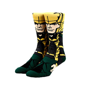 Marvel Loki 360 Crew Socks