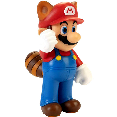 Raccoon Mario figure - World of Nintendo 2.50"