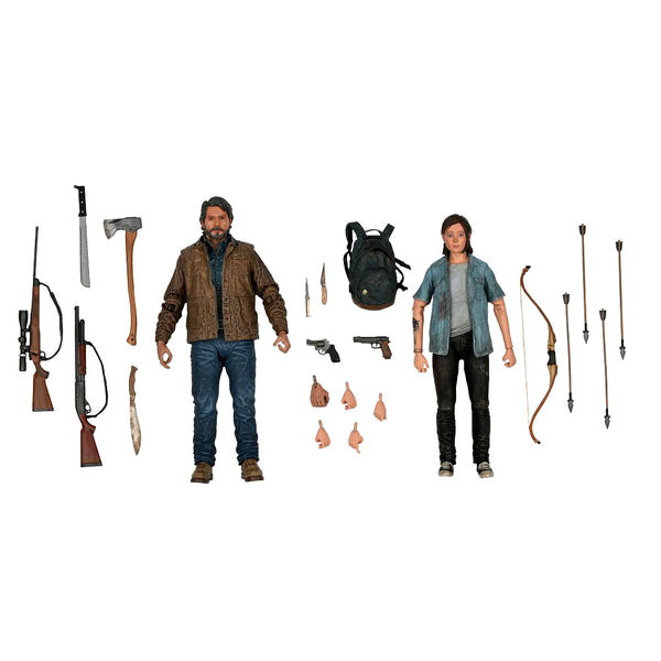 The Last of Us Part II Ultimate Joel and Ellie Action Figure Two-Pack