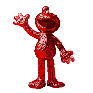 Sesame Street XXRAY Plus Elmo (Red Chrome Edition) Figure
