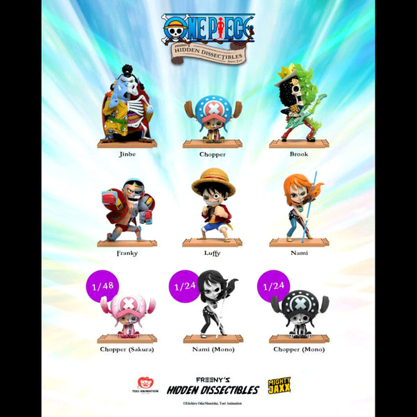 One Piece Freeny's Hidden Dissectibles Wave 2 Blind Box