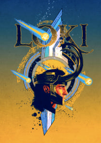 Loki Poster - " Printed on Steel "