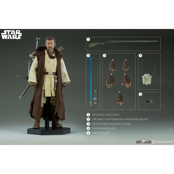 Obi-Wan Kenobi Sixth Scale Figure by Sideshow Collectibles