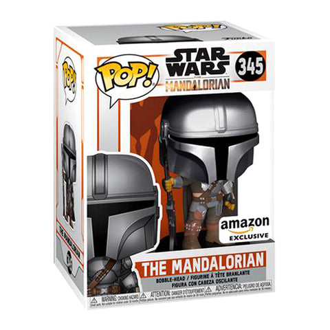 Funko Pop! The Mandalorian (Final) - (Chrome) Amazon Exclusive