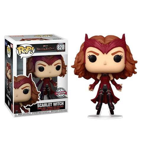 Funko Pop! Marvel's WandaVision Scarlet Witch Flying (Special Edition)